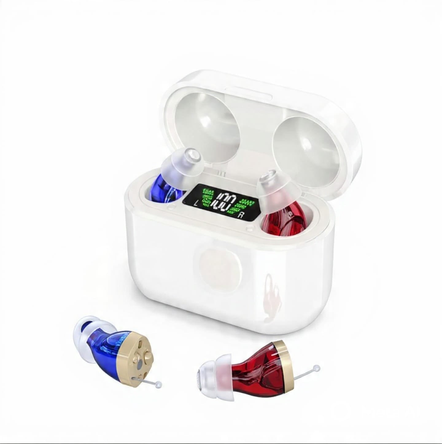 Audiclear Pro™ - Advanced Hearing Aid with HD Digital Display